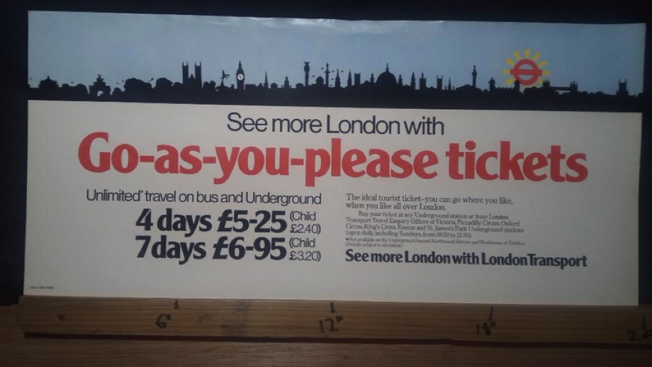 Vintage London Transport Posters availabl